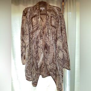 Lucky brand asymmetrical cardigan
